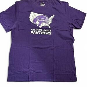 Nike purple and white t shirt